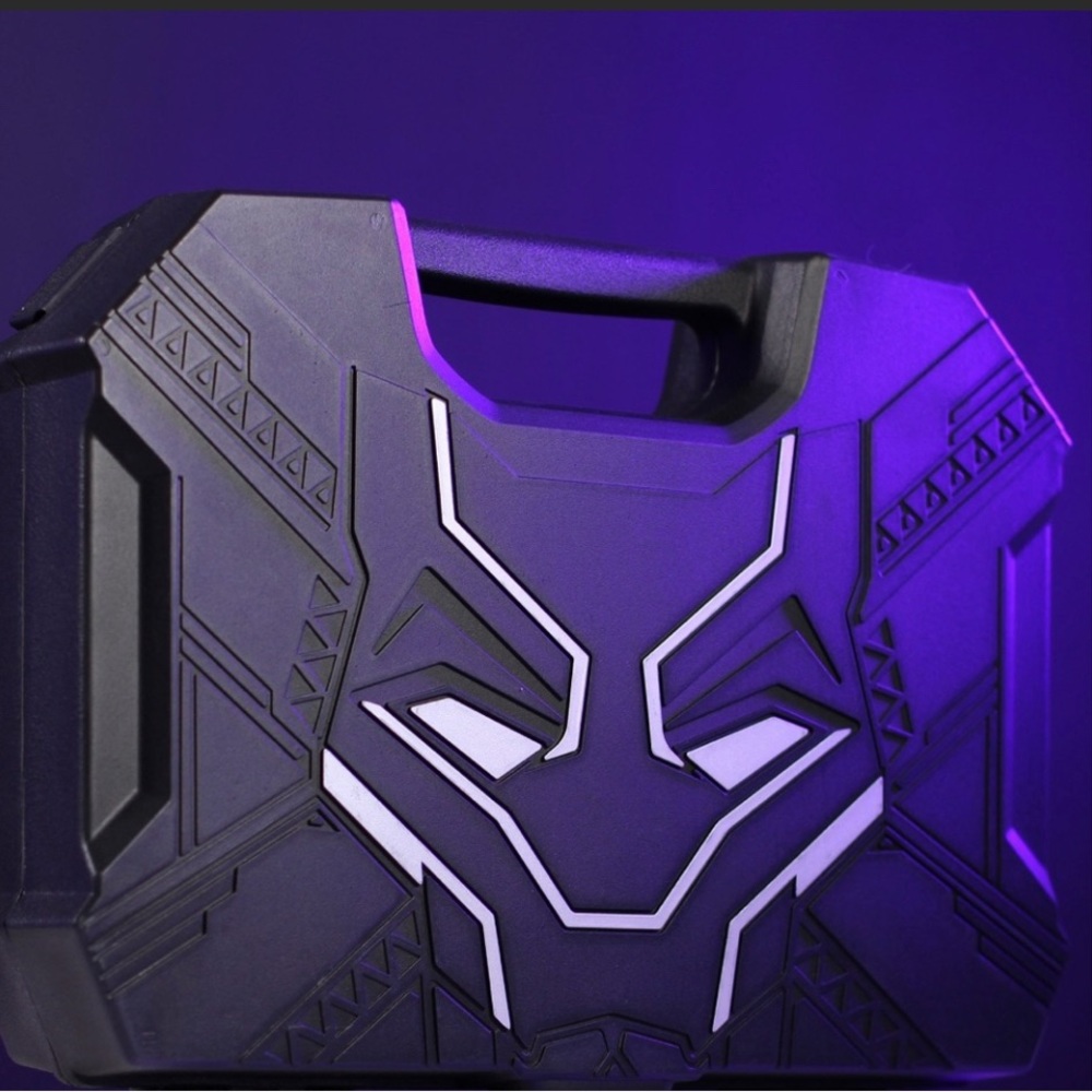 💥🔧Host Pick!!💥💥 New Marvel Avengers Black Panther 82 Piece Tool Kit - Picture 3 of 13